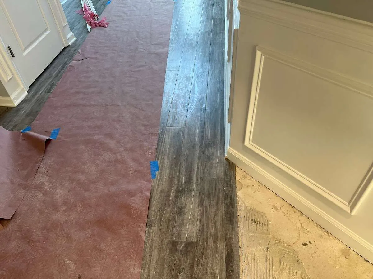 Completed marble shower restoration in Molalla